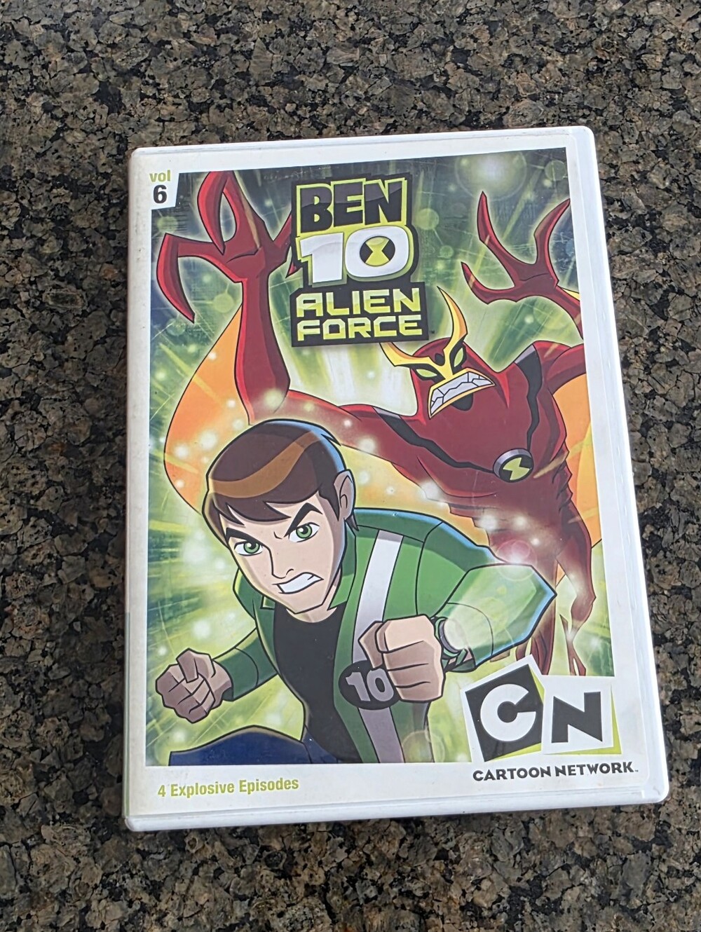 Ben 10: Alien Force: Volume 6 DVD video Cartoon Network Show RARE OOP Region 1